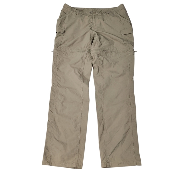 The North Face Pants‎ Womens 12 Tan Paramount 2.0 Convertible Hiking Outdoor - Picture 1 of 11